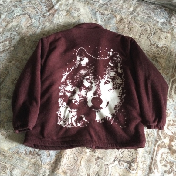 Fleece Wolf Jacket - Picture 2 of 4